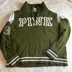 VS Pink quarter zip